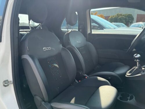 FIAT  500C 1.0 GSE Hey Google PDC Carplay Tempomat, Gelato Weiss