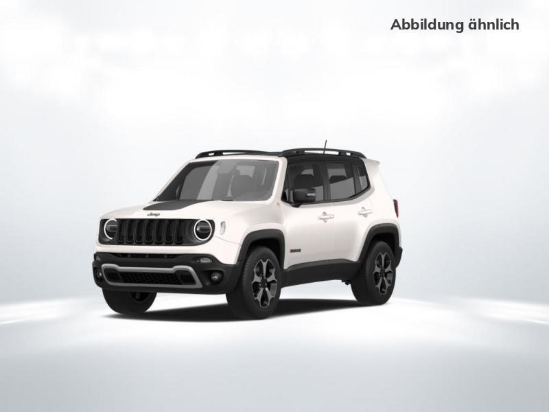 JEEP  RENEGADE PHEV MY22 S *LEDER*NAVI*ACC*, Alpine White/Dach Schwarz