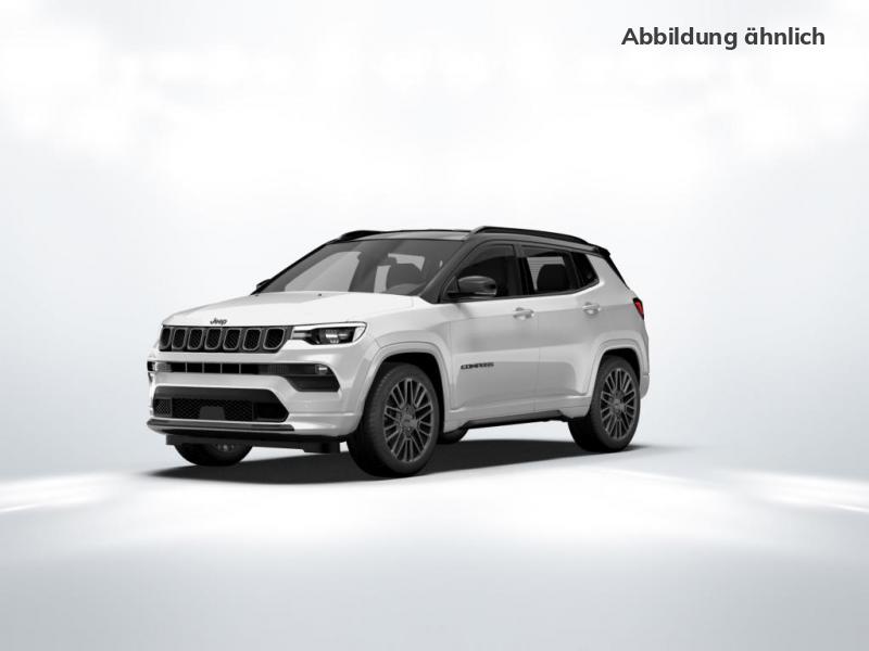 JEEP  Compass 1.5l GSE T4 48V e-Hybrid Summit DCT, Alpine White / Dach Schwarz