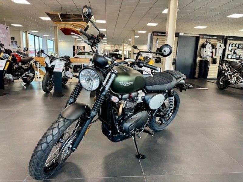 TRIUMPH  Scrambler 900, Matt Khaki