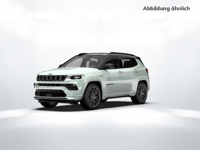 JEEP  Compass 1.5l GSE T4 48V e-Hybrid Summit DCT, Techno Green / Dach Schwarz