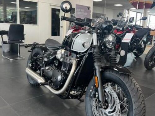 TRIUMPH  Bonneville Bobber inkl. 1000.- € Classic Promo, Ash Grey