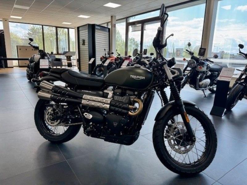 TRIUMPH  Scrambler 900, Matt Khaki