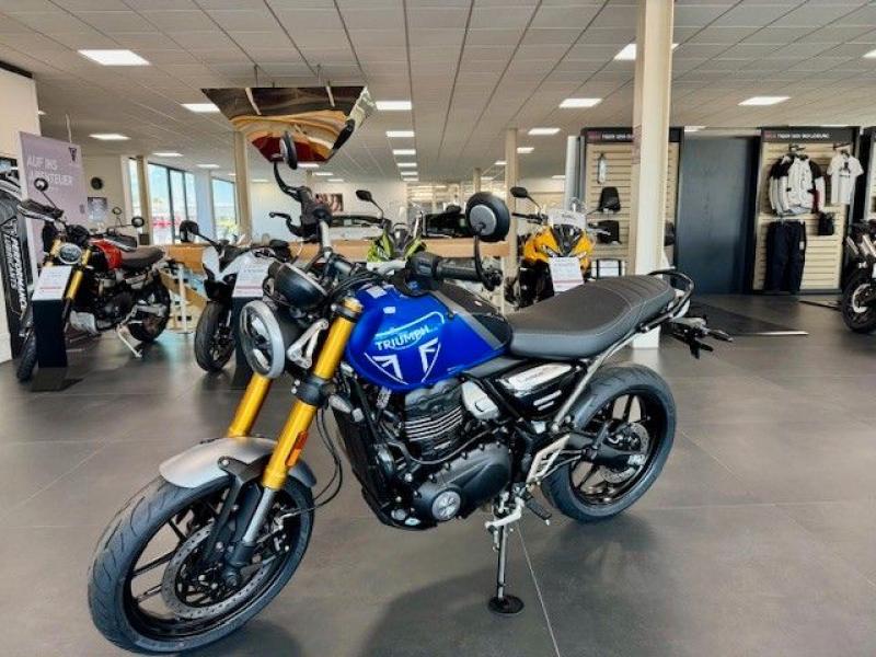 TRIUMPH  Speed 400, Caspian Blue / Storm Grey