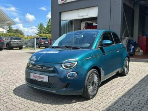 FIAT  500e 42kwh*Klimaauto*Carplay*Lagerwagen, Ozean Grün