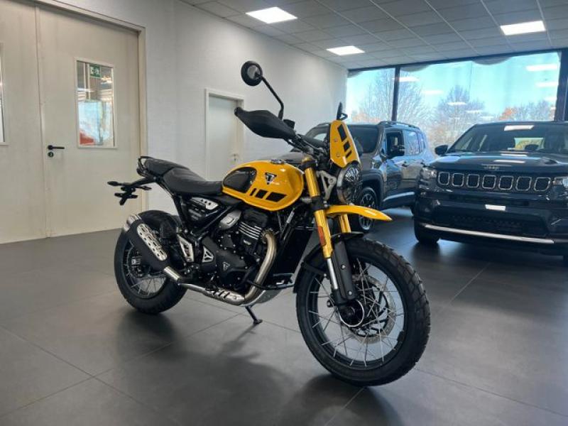 TRIUMPH  Scrambler 400 XC, Racing Yellow